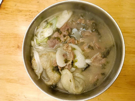 韓国料理の雑煮トックを食す!!!:薔園