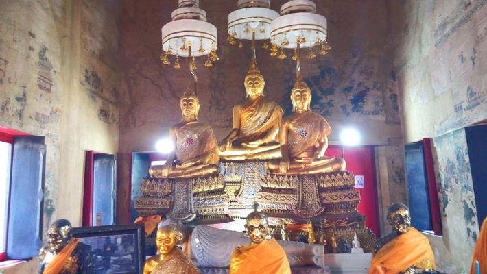 ソンタム王と日本人傭兵の反乱：ワット プラドゥー ソンタム