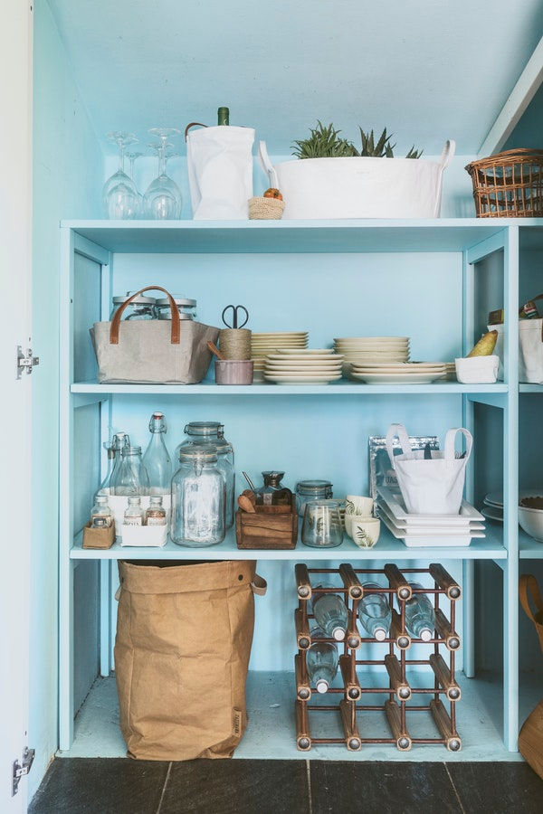 Thumbnail: VASSOIO LEATHER HANDLES