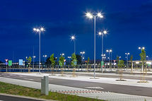 big modern empty parking area with LED street lights at evening_.jpg