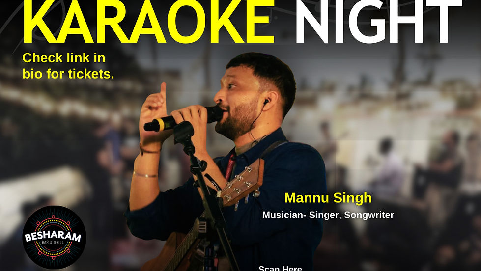 🎤 KARAOKE NIGHT – SING, VIBE & JAM! 🎶