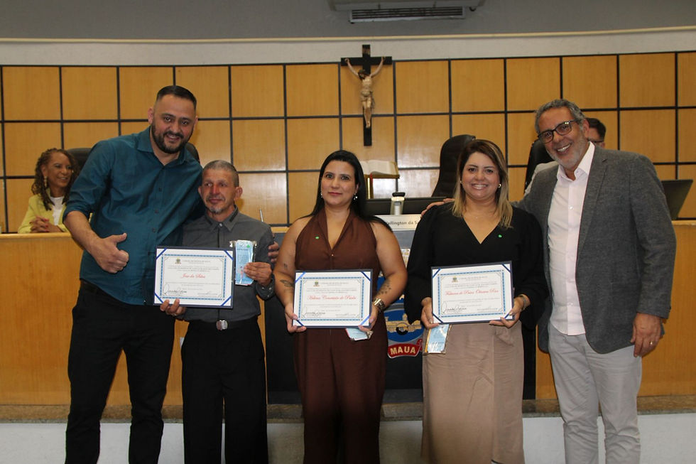 Equipe do Nardini é homenageada na Câmara de Mauá por dedicação e humanização