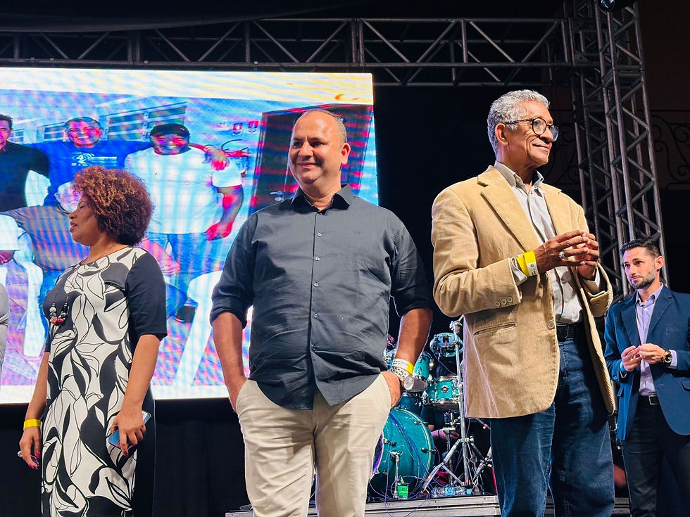 Vaguinho do Zaíra teve diálogo importante com o deputado federal Vicentinho, sobre a classe trabalhadora da região.    Foto: Reprodução