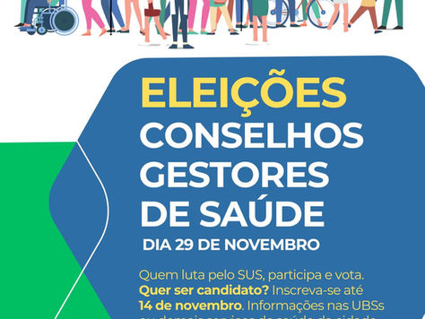 Prazo para disputar eleição dos conselhos gestores de unidades de saúde de Mauá termina em onze dias