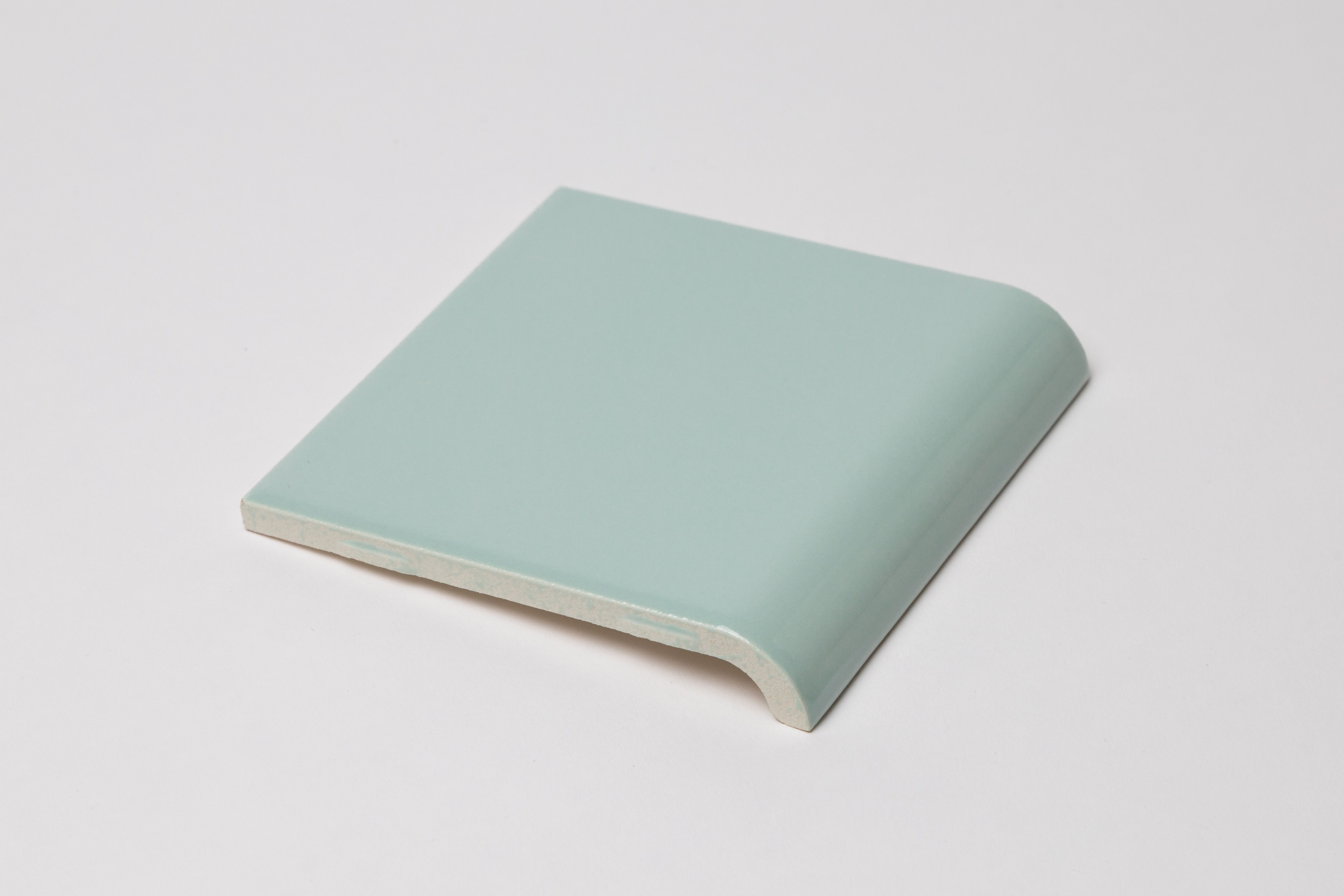 Radius Mud Bullnose Ceramic Tile Trim Mint - Vintage
