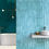 Thumbnail: Flow Atoll Blue Ceramic 3x12 Wall Tile