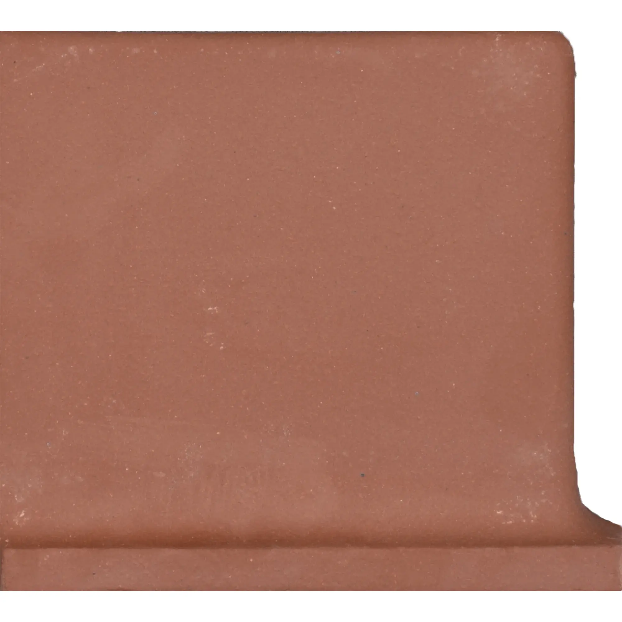 Quarry Tile Cove Base Outside Corner 6 x 6 Red or Gray Matte