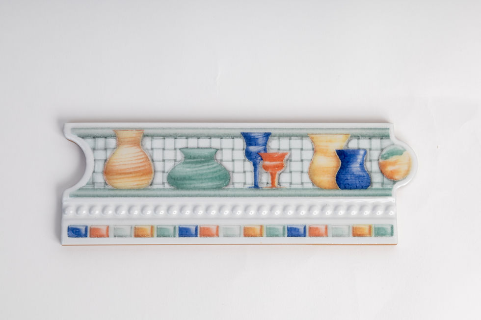 Vintage Ceramic Tile Boarder Liner