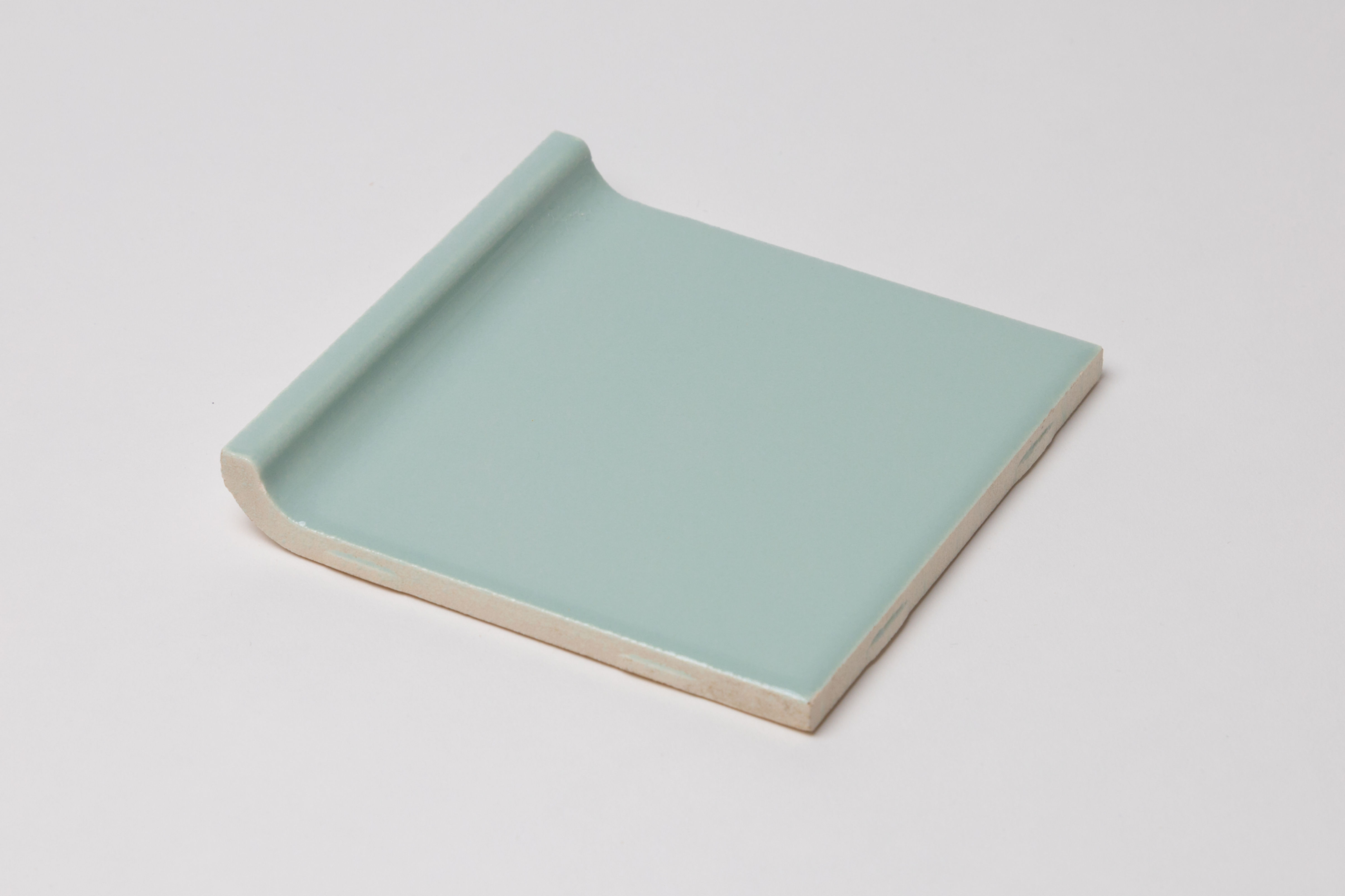 Cove Base 4 x 4 Ceramic Tile Trim Mint - Vintage A3401