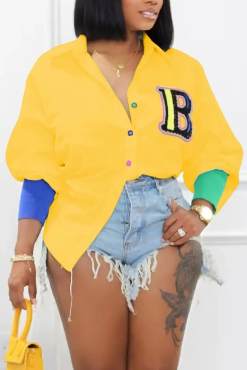 Thumbnail: The B collection multicolored button up shirt 