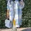Thumbnail: Fashionably on time autumn plaid trench cover 
