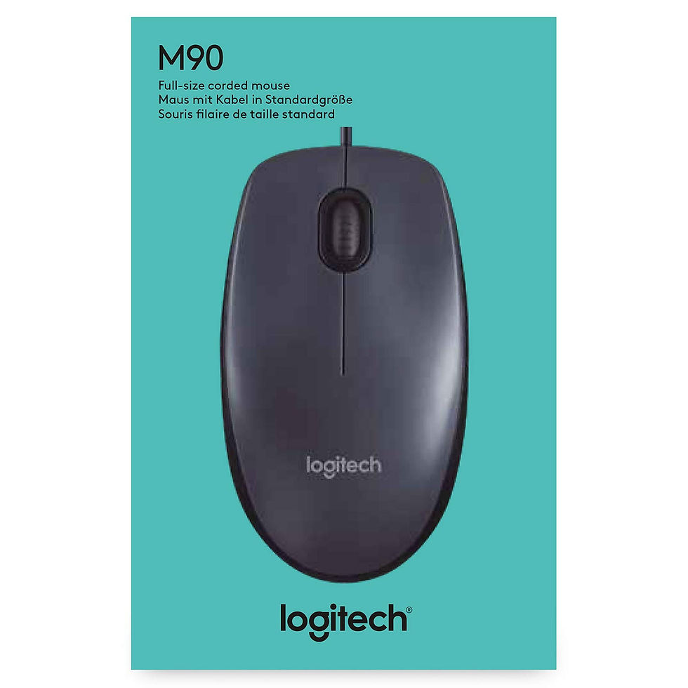Thumbnail: Logitech M90 Wired USB Mouse