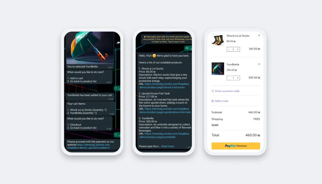 WiX & Whatsapp integration 2023.