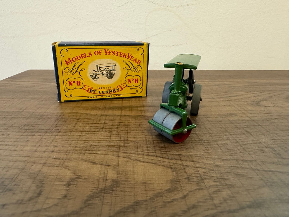Thumbnail: Models of YesterYear No.11 Steam Roller (Steel Roof Supports)
