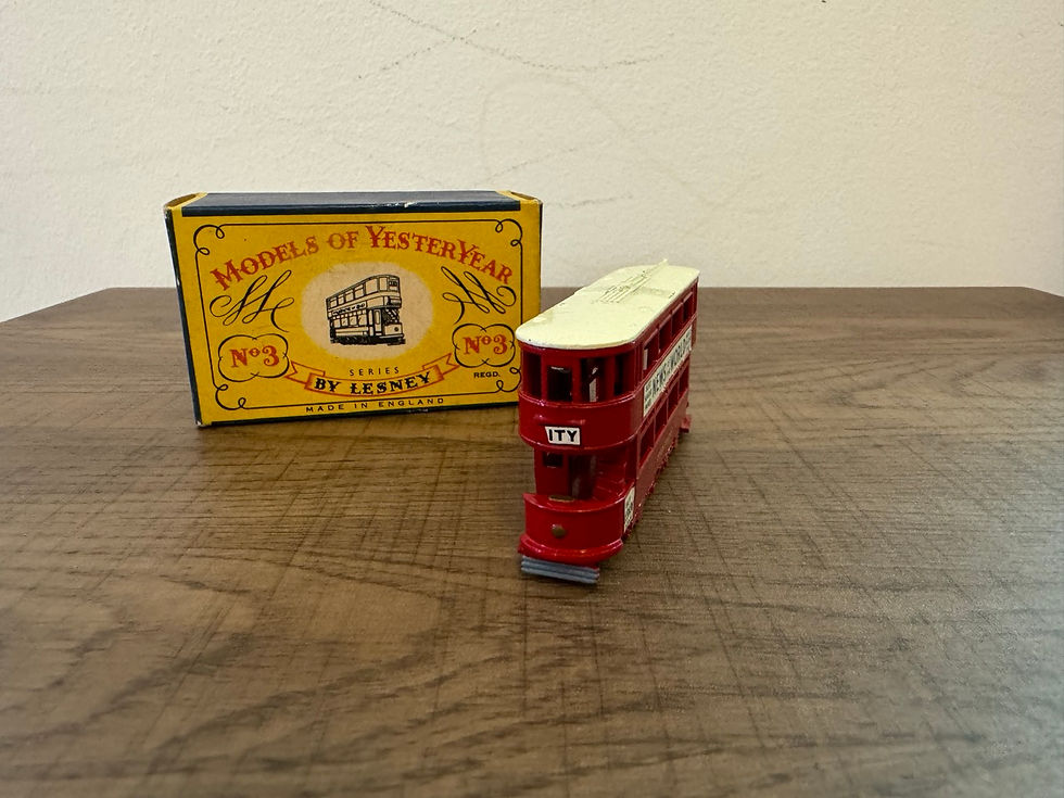 Thumbnail: Models of YesterYear No.3 Tram Car