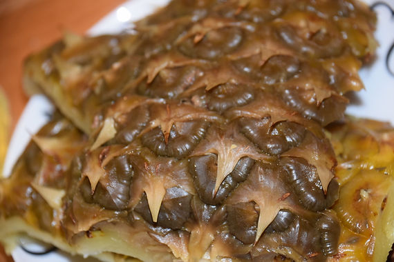 Té de cáscara de piña.