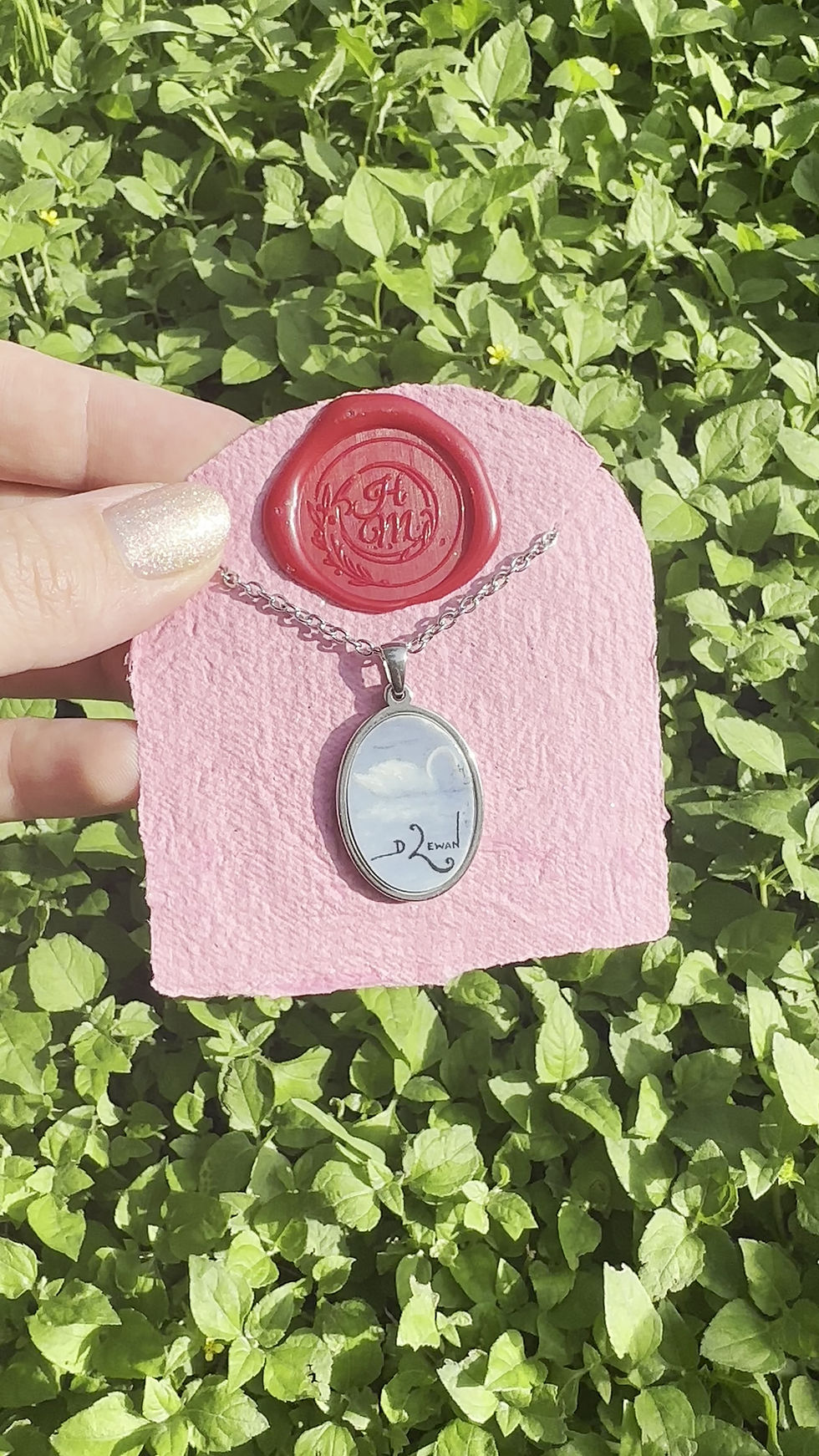 Thumbnail: Vintage Broken China Necklace - Grand Manor Collection 