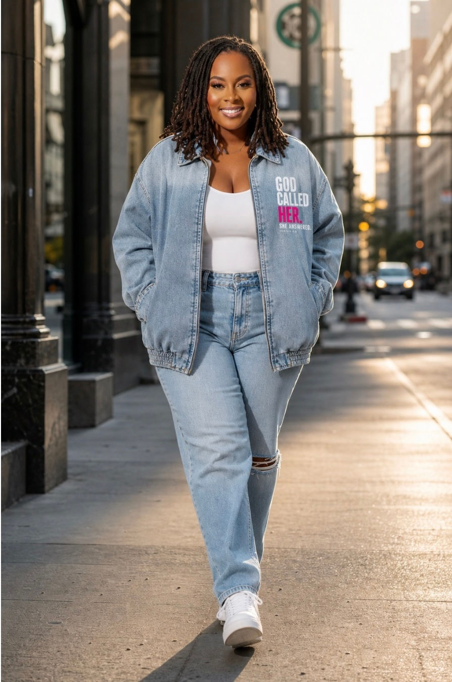 God Called Her Denim Jacket