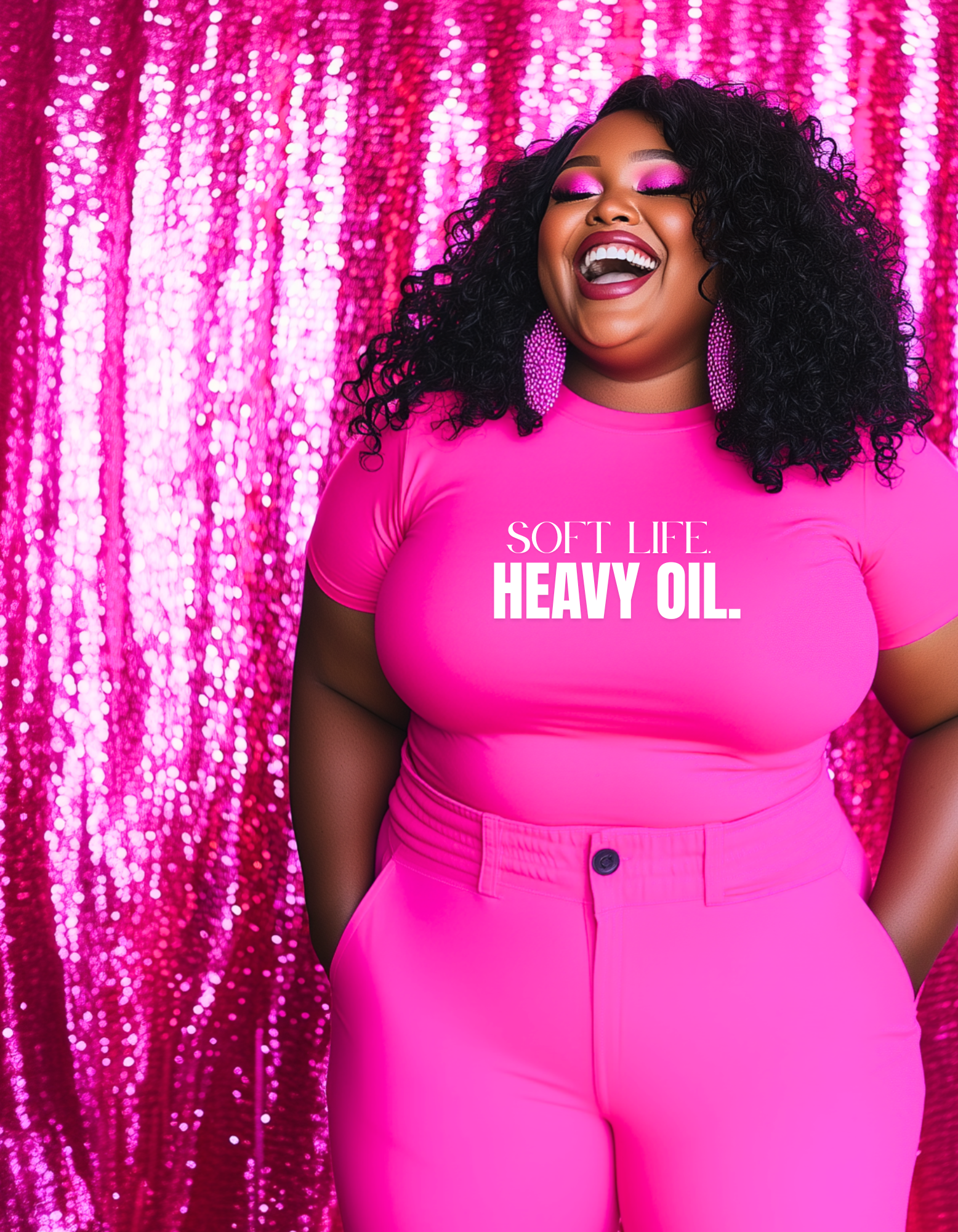 SOFT LIFE. HEAVY OIL. Tee