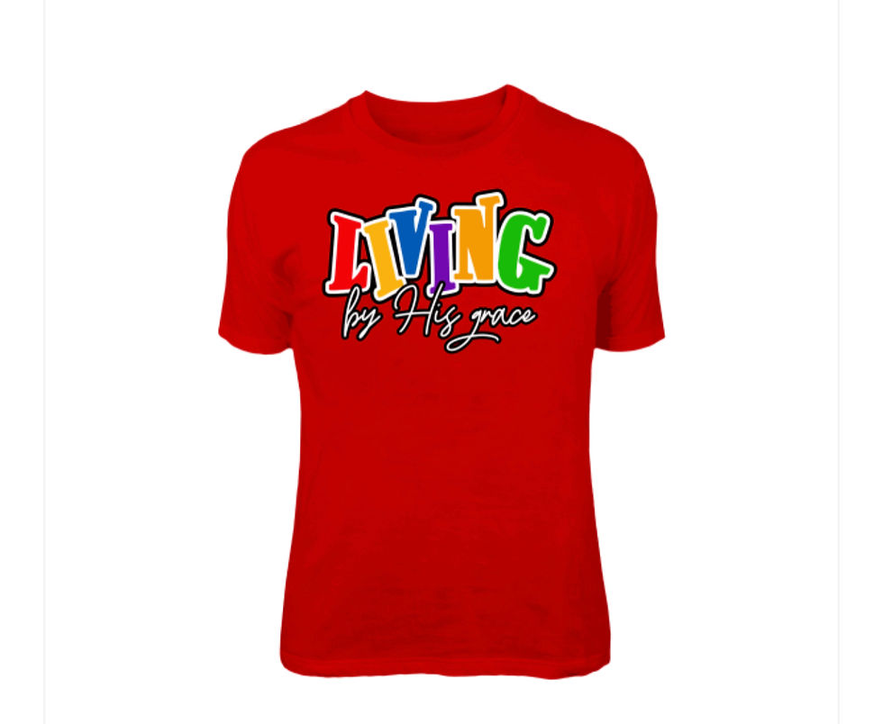 Thumbnail: Living By His Grace Tee