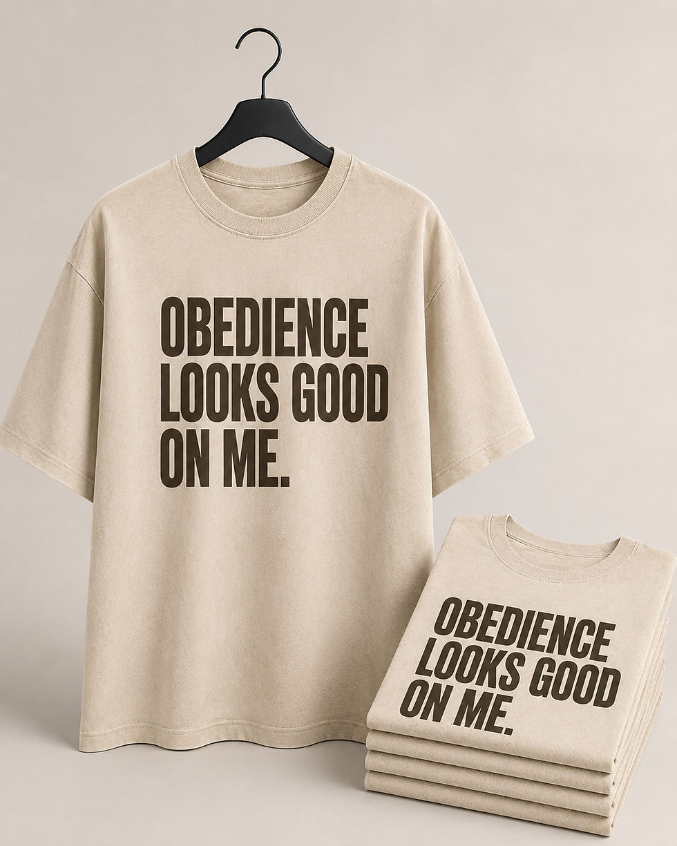 Thumbnail: Obedience Looks Good on Me™ Tee