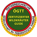 Zertifikat Österreichische Gesellschaft für Phytotherapie - Zertifizierter Wildkräuter-Guide Jennifer Aranya