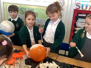Year 3 Paper Mache!