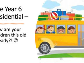 Year 6 Residential September 2026