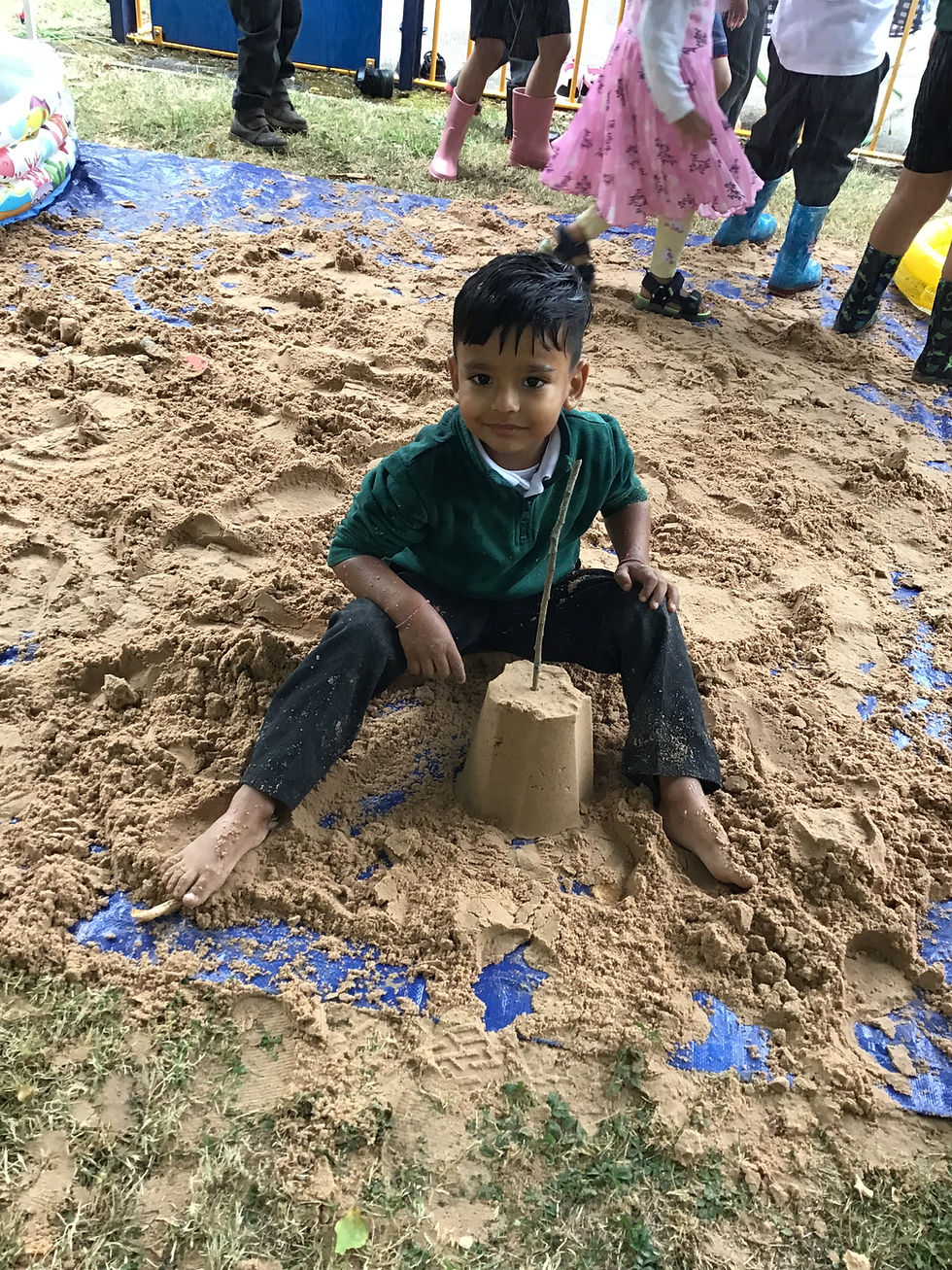 EYFS Beach Day – The Seaside Comes to Goldthorn Park!