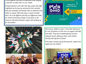 Trust Newsletter Anti- Bullying Week