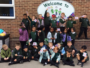 Reception Celebrates VE Day!