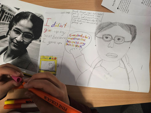 Black History Month in Year 4