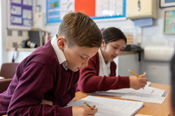 homepage boy working