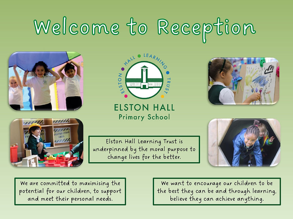 Information for Reception Autumn 2026