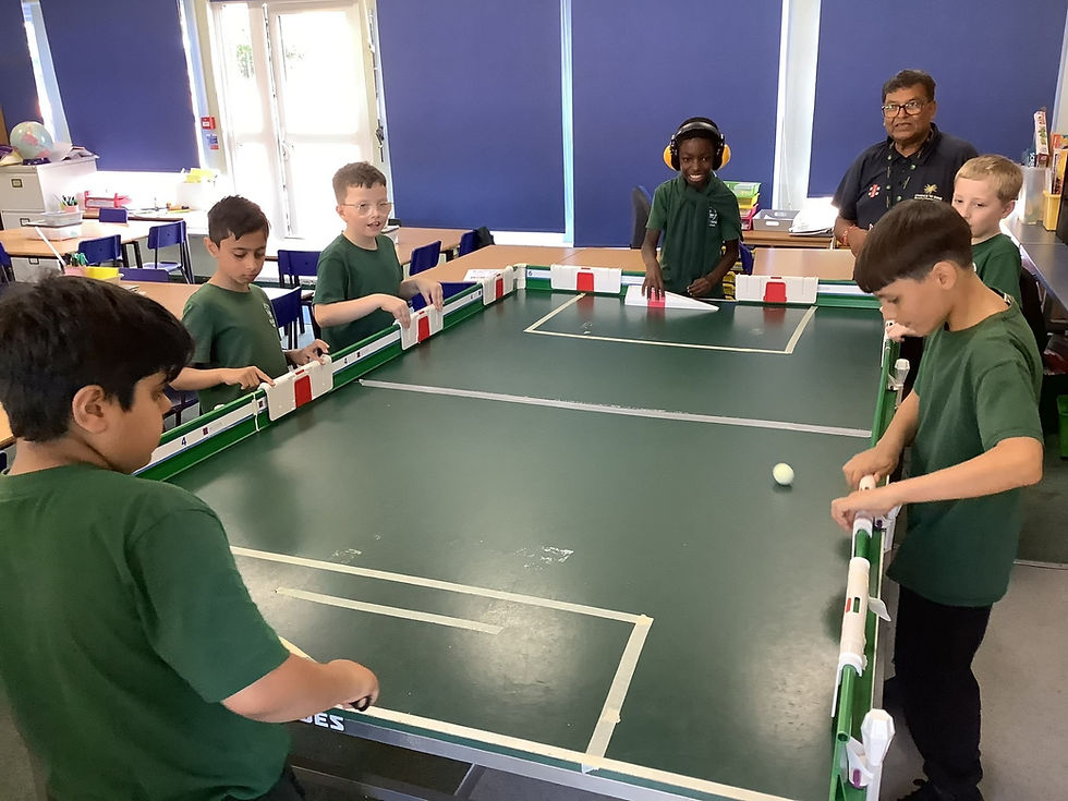 Tabletop Cricket