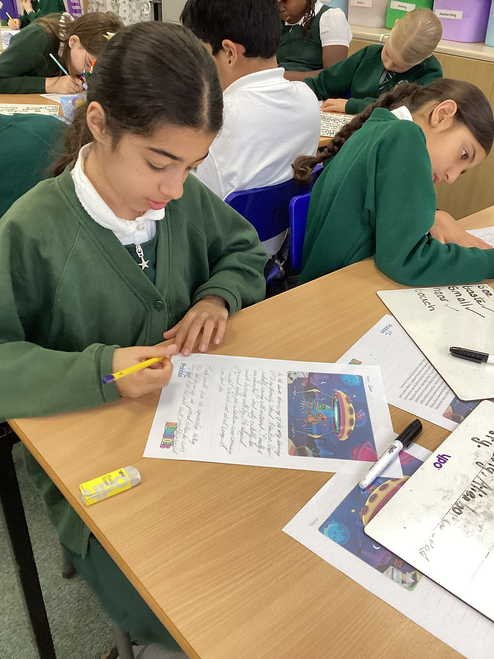 Year 5 Live Creative Writing Session
