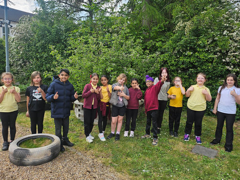 Sensory Walk and Seed Planting