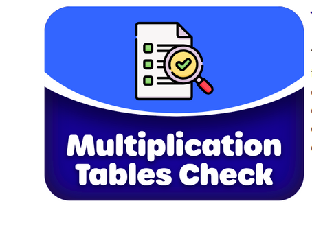 Year 4 Multiplication Tables Checks