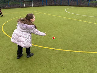 Year 4 Cricket Skills in PE