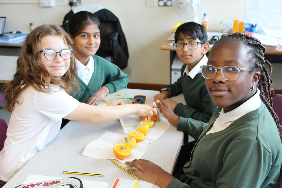 Fruity Batteries in Year 6!