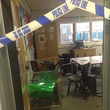 Year 6 Investigate  Mysterious Visitor!