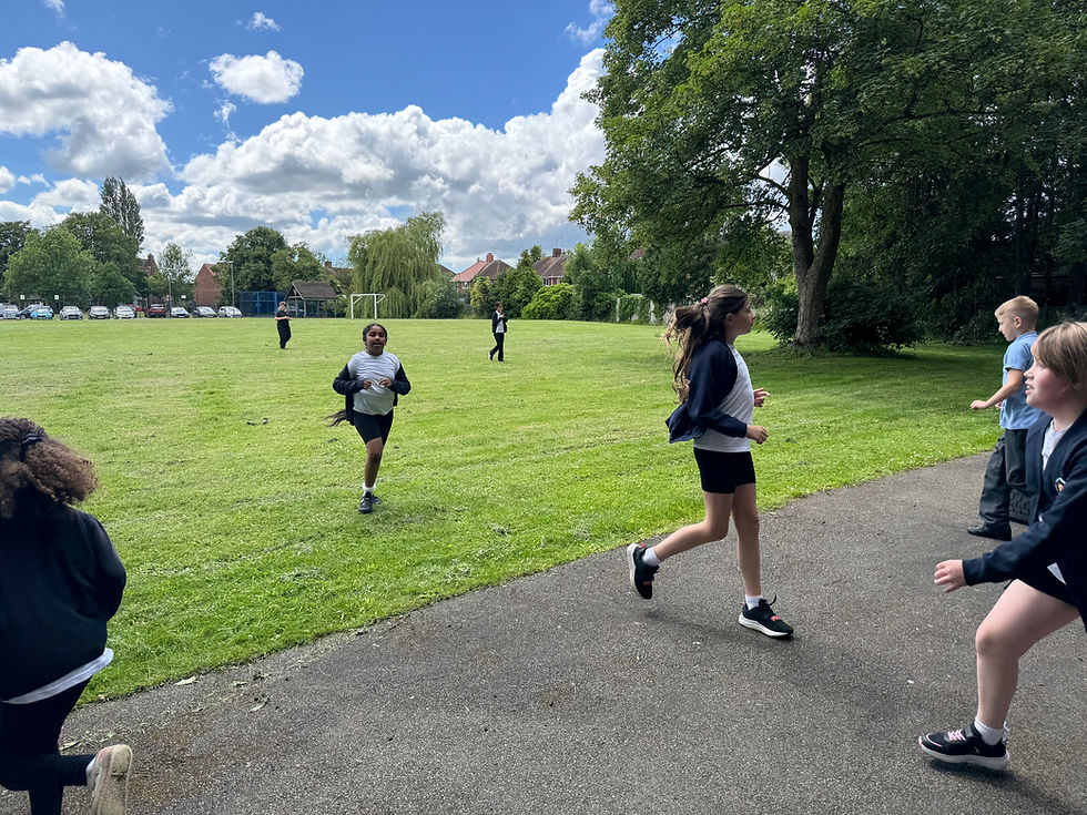 Athletics Fun with Wednesfield Academy