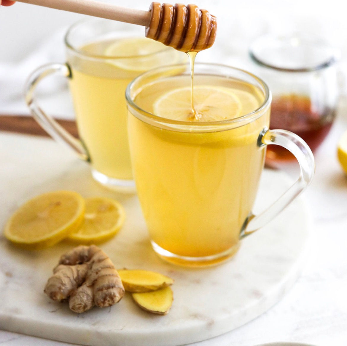 Ginger,Honey, Tumeric Puree Tea