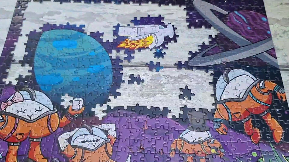 Thumbnail: Butts in Space 500 Piece Puzzle