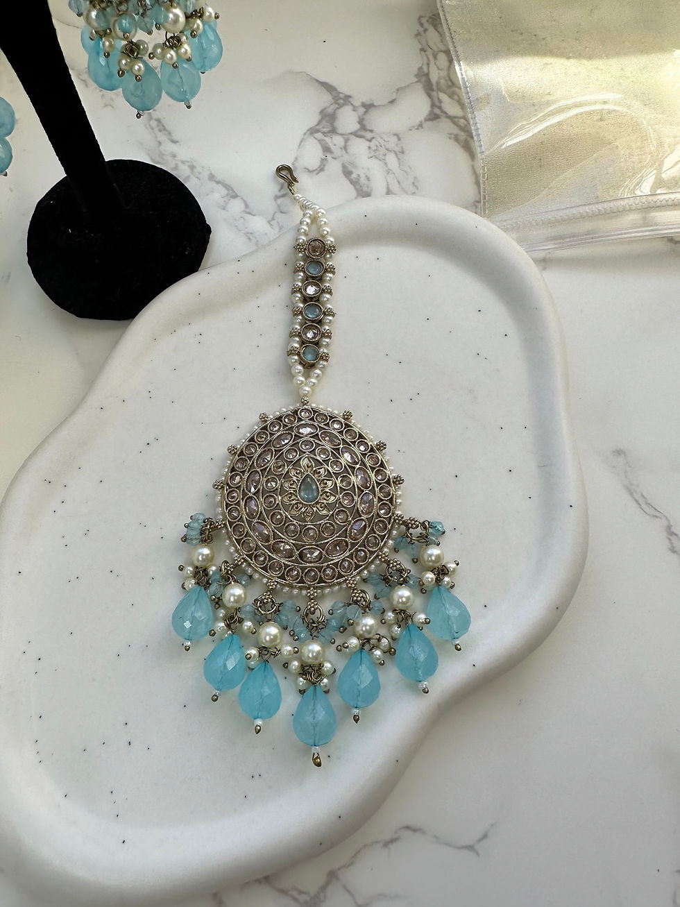Thumbnail: NILA JHUMKI TIKKA SET 