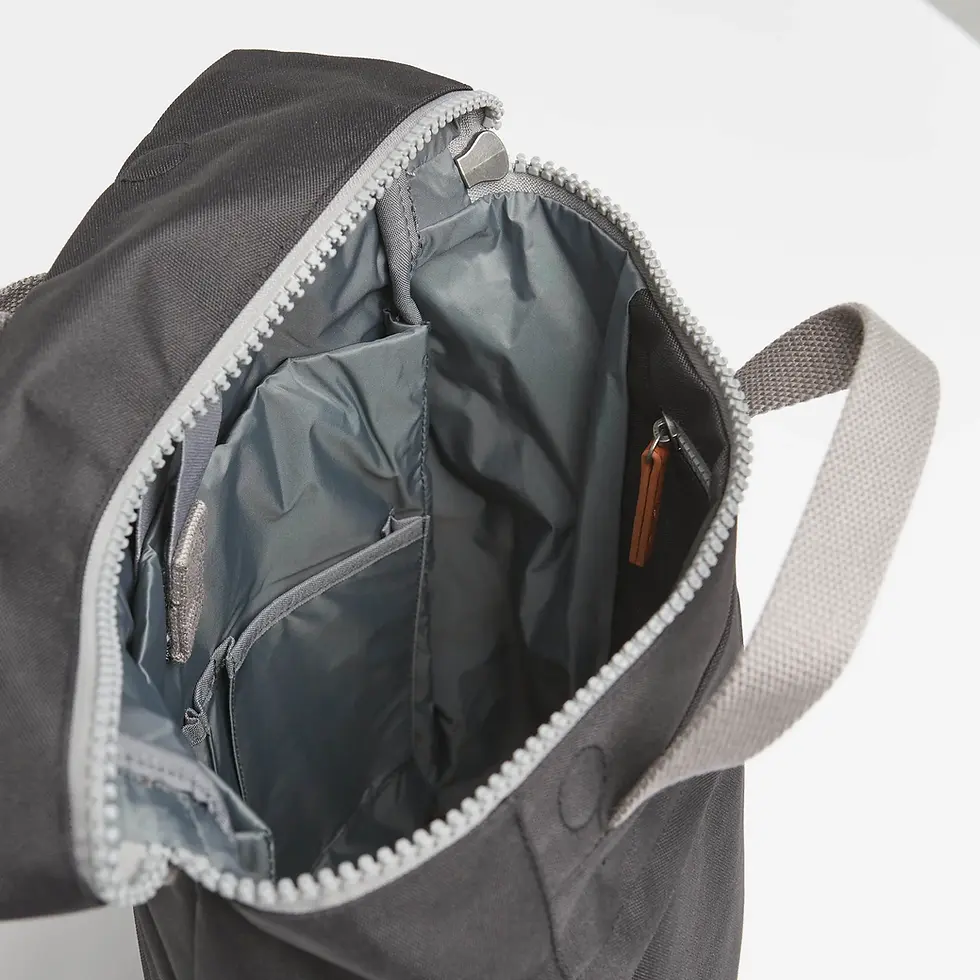 Miniatura: Mochila Finchley canvas sostenible carbon