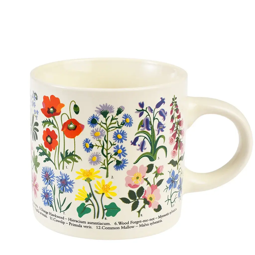 Taza flores