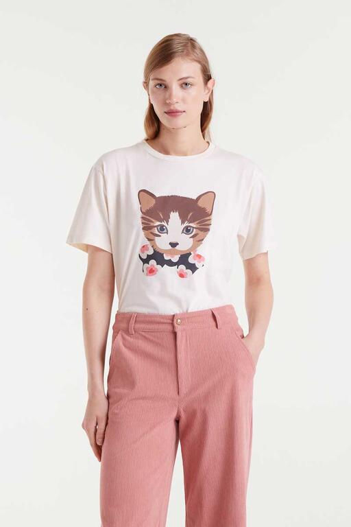 Camiseta gatito