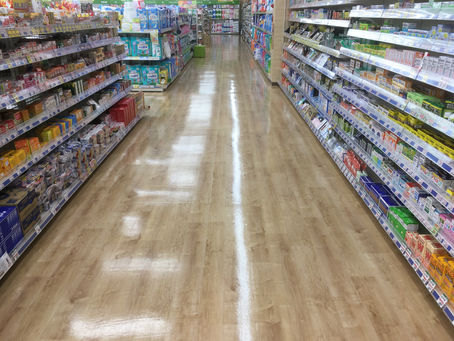 床の洗浄ワックス