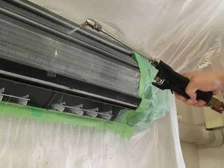 エアコンの分解洗浄